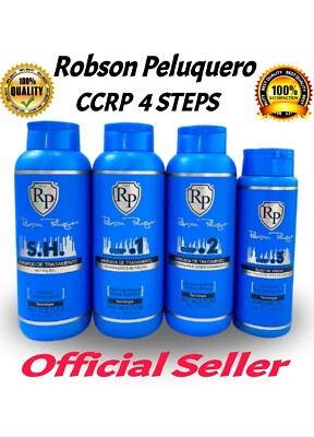 Robson Peluquero CCRP 4 Steps Professional Hair RP Reconstruction & Restoration