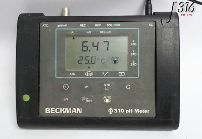 17133 BECKMAN BENCHTOP PH METER, CAT NO: 143804 PHI 310