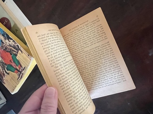 Vintage Die Brücke von Sam Louis Rey von Thornton Wilder 1955 kleines Taschenbuch - Bild 6 von 11