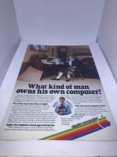 1980 Apple Computer Vintage Print Ad Computers Are Revolutionary 10”L X 6.5W NG2