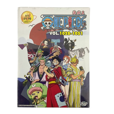 One Piece Anime DVD Boxset Episode 1028 - 1051 English Subbed Complete TV Series
