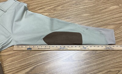 Breeches Dover Saddlery Filles Wellesley Competition – Taille 10, Genou Patché