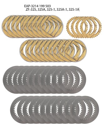 ZF 325,ZF 325A,ZF325-1, ZF325-1A , ZF325IV Replacement Clutch Kit EAP-3214199503