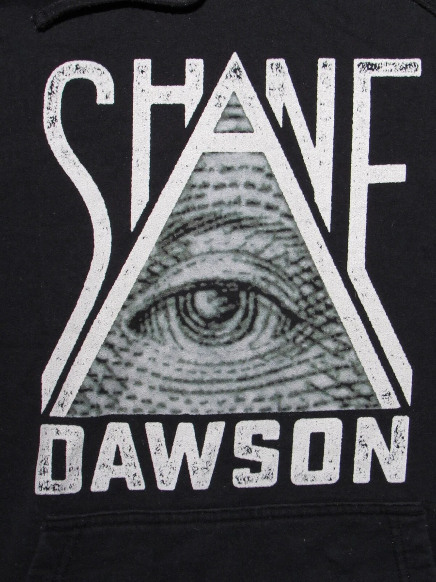 SHANE DAWSON All Seeing Eye HOODIE Mens MED Conspiracy Illuminati