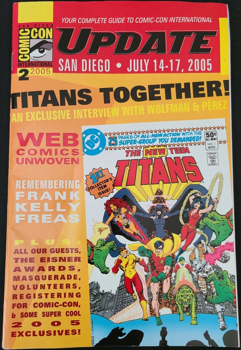 2005 SAN DIEGO COMIC CON INTERNATIONAL UPDATE #2 (July 2005