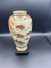 陶瓷多色老式原版古董日本花瓶| eBay