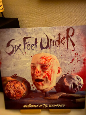 SIX FEET UNDER - nightmares of the decomposed LP black