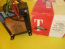 F-199U Triad Transformer Dual Secondary 15VCT @ 10A 32VCT @ 1.5A 115vac NOS