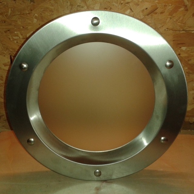 STAINLESS STEEL EXTERIOR DOOR PORTHOLES 350 mm (13,78'') eBay