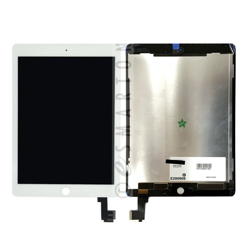 White iPad Air 2 A1566 A1567 LCD Display Digitizer Touch
