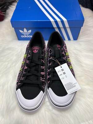 Size 7.5 adidas Nizza Platform Bliss Pink Zebra W | eBay