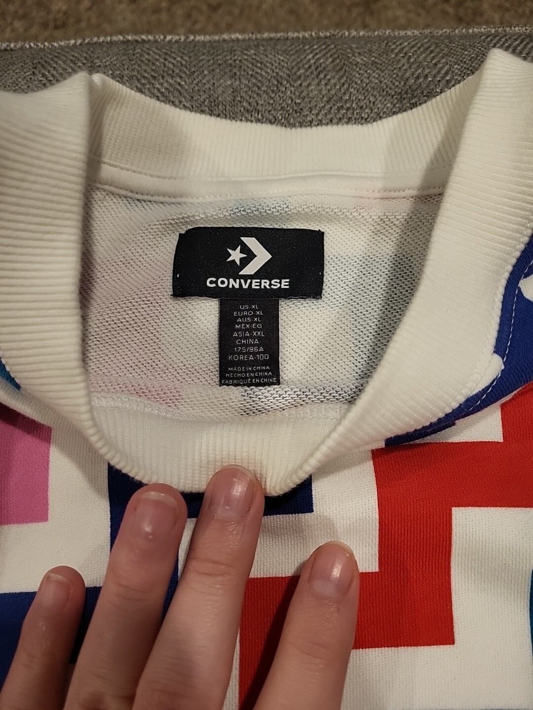 Converse VLTG Crew Neck Pullover - image 3