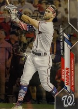 2020 Topps Chrome #U89 Bryce Harper "Home Run Derby" Baseball Card