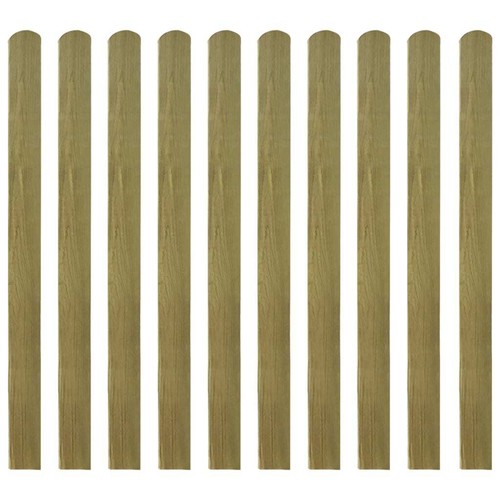 vidaXL 30 pcs Impregnated Fence Slats Wood 120 cm BMG AU eBay