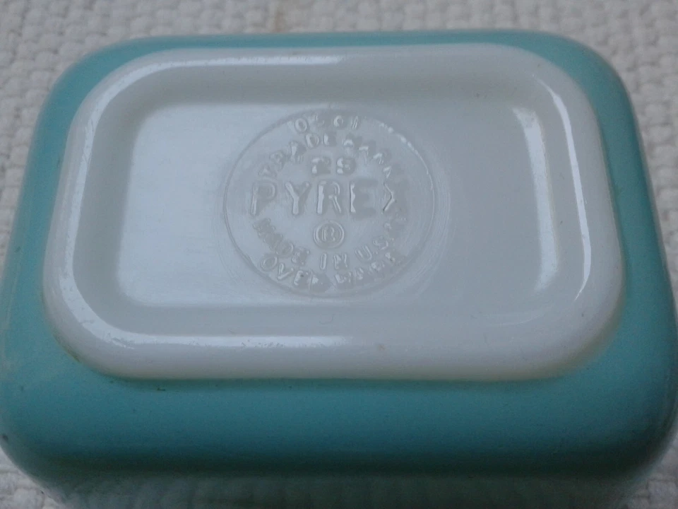 Rare • BEURRIER • Made in USA • PYREX • Années 60 rétro - Photo 4/4
