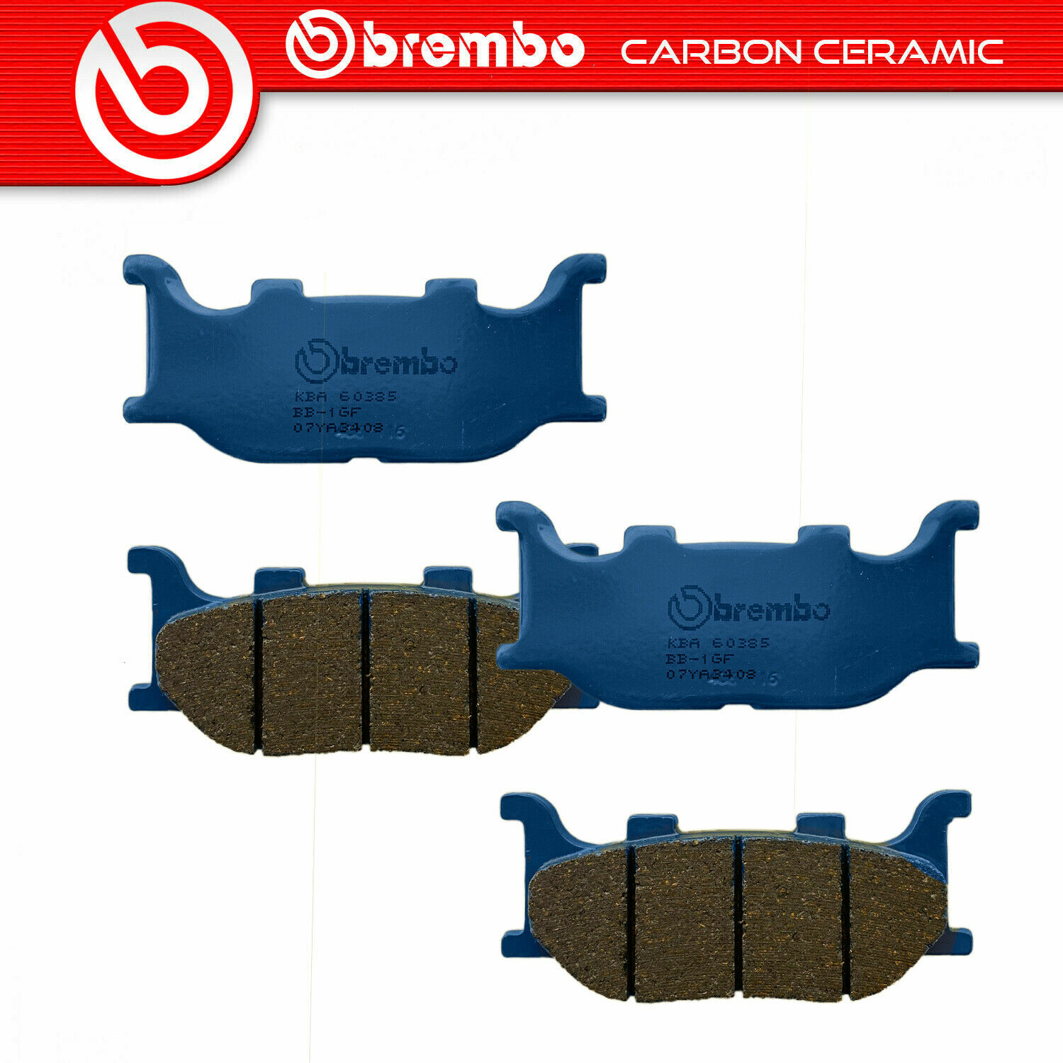 Brake Pads for YAMAHA SR 125 1997-2000 Front OG Street Brembo - Image 45