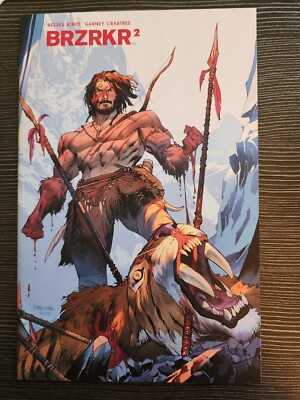 BRZRKR #2 2nd Print Dan Mora Variant | Keanu Reeves | Berzerker | NM 9.4