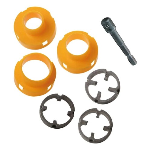 7pcs Round PVC Thread Maker Tool Plastic Pipe Tap Die Set for Electric Drill - Picture 5 of 12