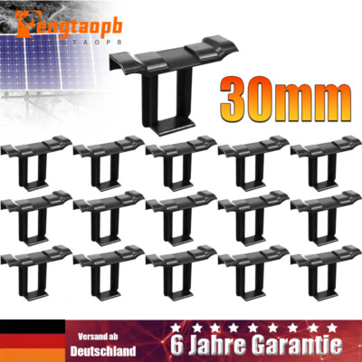 Solarpanel Wasserablauf Clips Entwässerung Clips PV Module Reinigung Klammer DHL