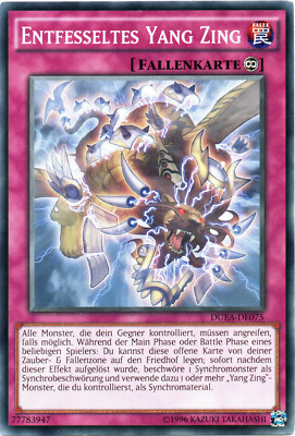 DUEA-DE075 Entfesseltes Yang Zing aus Duelist Alliance