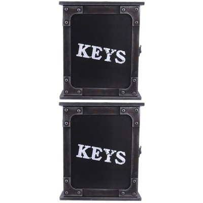  2 Pack Fall Über Dem Türorganizer Schlüsselbox Mit Retro-Design Wandmontage