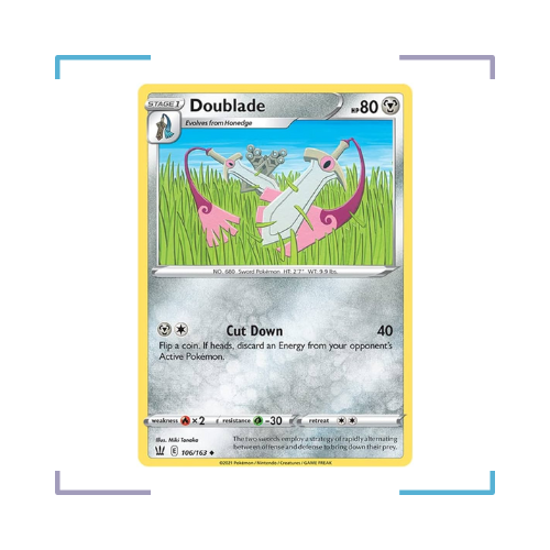 Doublade | 106/163 | Uncommon | Sword and Shield: Battle Styles | Pokémon - Picture 1 of 2