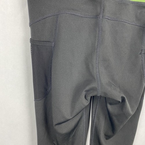Leggings donna Venere pop fit taglia small colore blocco maglia verde nero lunghezza intera - Foto 5 di 6