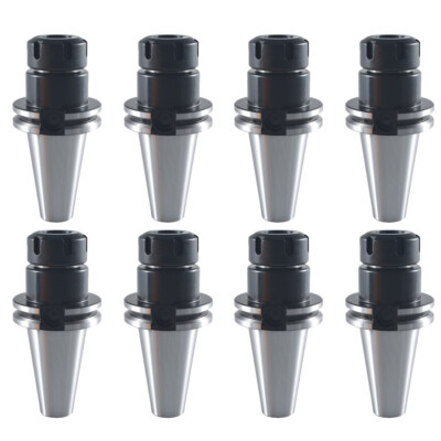 8PCS CAT40 ER25 2.76'' LOT Collet Chuck Tool Holder CNC Balanced G2.5 20000RPM