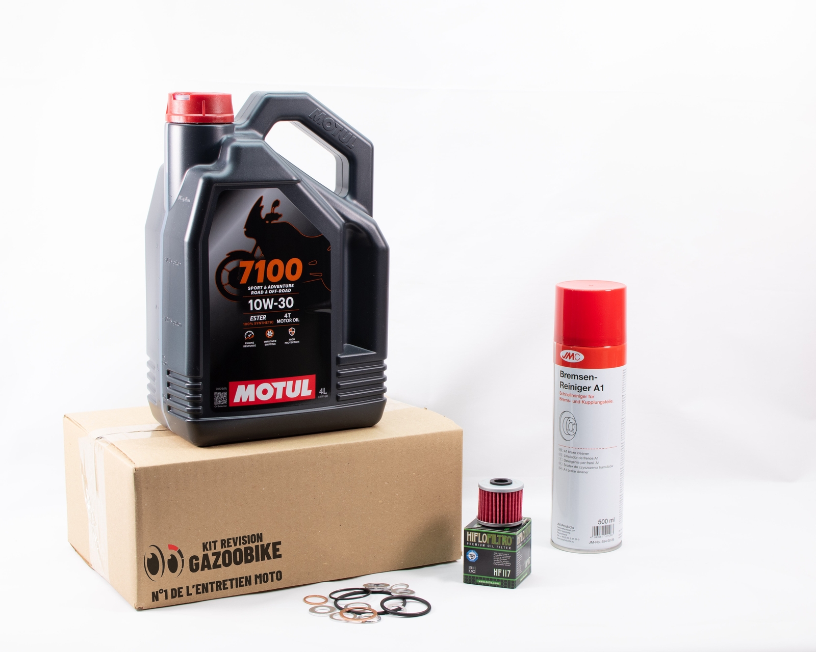 Évitez la surchauffe de votre Honda Monkey 125 avec le kit vidange Motul 7100
