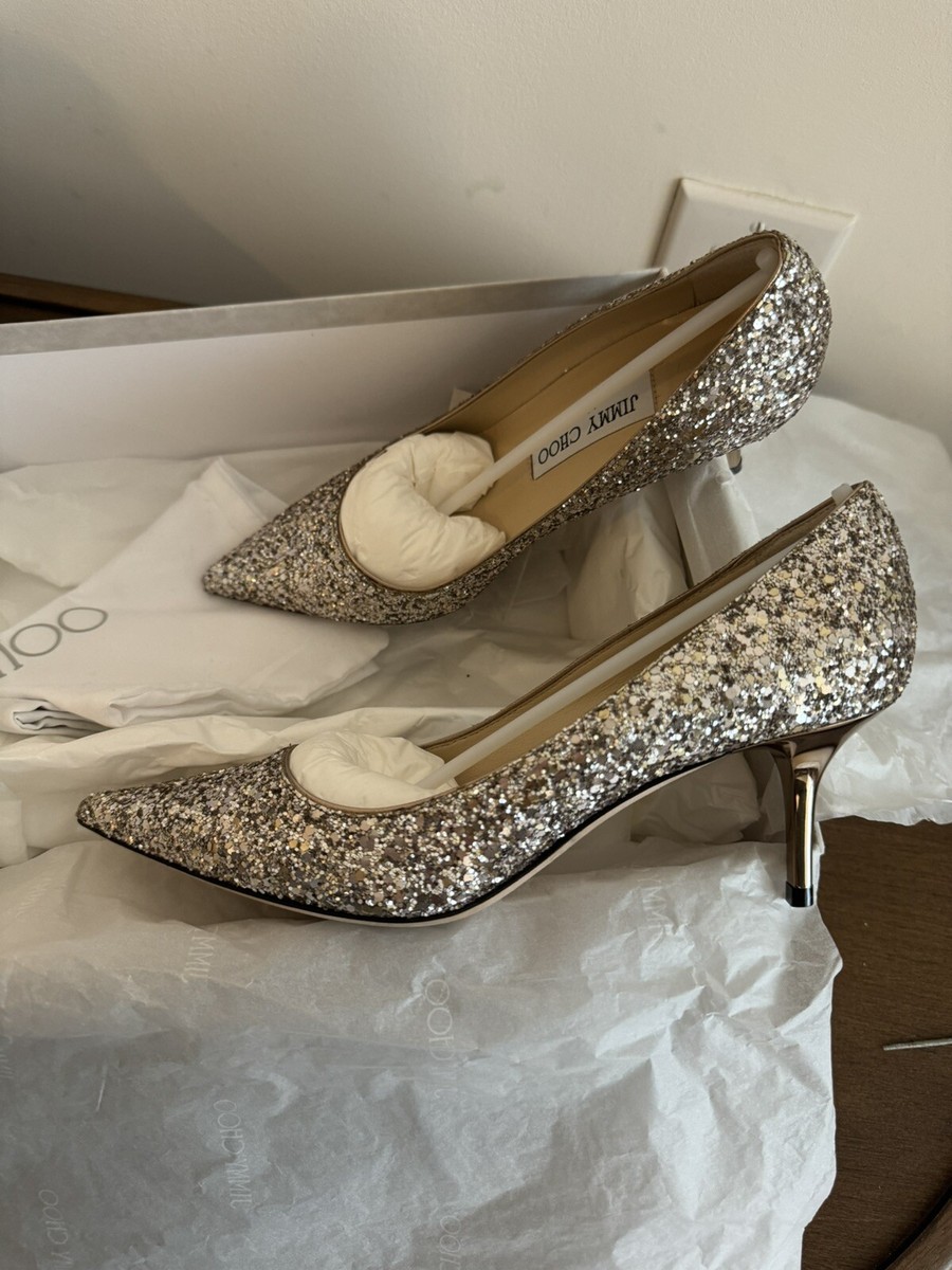 Pumps Jimmy Choo Romy Ballerinas Jimmy Choo Romy Glitter Pumps 60