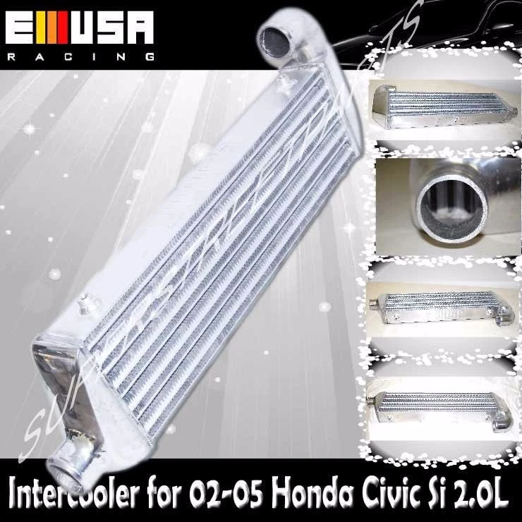 Intercooler + Tubería + Siliconas + Abrazaderas + COMBO BOV para 02-06 Acura RSX DC-5 Foto 3 de 4