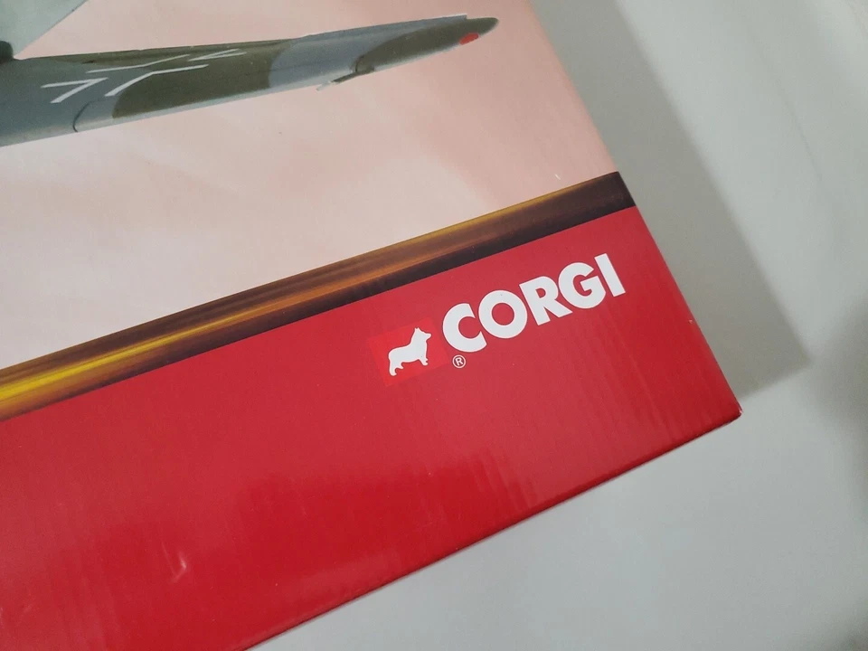 Corgi AA34902 Messerschmitt Bf109G Black Double Chevron Italy 1944 Airplane 1:32 - Image 3 of 4