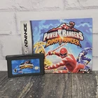 Power Rangers Dino Thunder Nintendo Gameboy Advance 2004 Manual Cartridge Tested