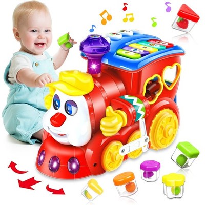Baby Toys for Year Old Boy Girl Gift Musical Train Baby Toys