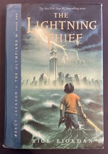The Lightning Thief — Rick Riordan (Hardcover) First Edition/12th Print, Percy