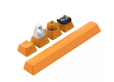 Halloween Keyboard Keycap Set ESC Arrow Keys Spacebar Flexible PVC ABS Decor