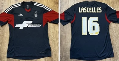 Nottingham Forest #16 Lascelles SIGNED Football Shirt Away 2013/2014, Medium ✅ - Image 1 of 4