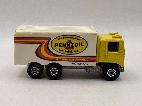 Vintage Hot Wheels Pennzoil Truck Die Cast Toy
