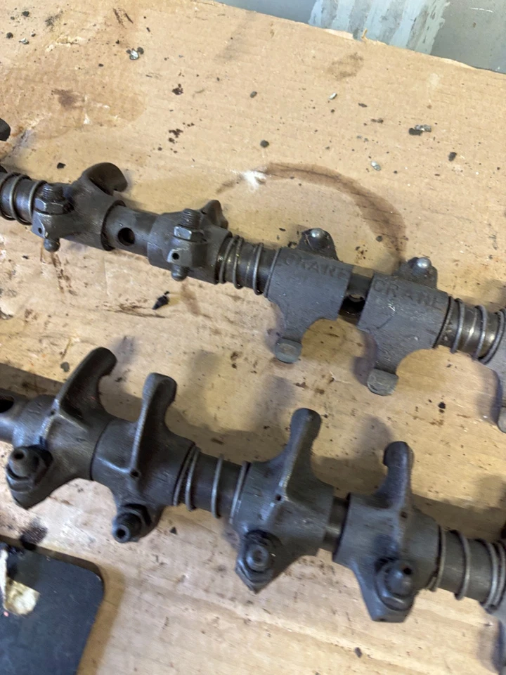 1971 1972 1973 1974 DODGE MOPAR GUINDASTE VÁLVULA AJUSTÁVEL BRAÇO BALANCIM EIXO BALANCINS - Imagem 3 de 4