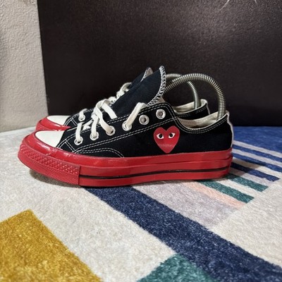 Converse Comme des Garçons Play x Chuck Low Unisex 5.5mens Women s 7.5
