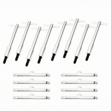 T-Bolt Strap Kit Polished Silver Valve Cover Hold-down Kit