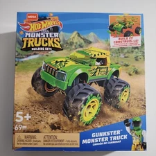 MEGA Construx Monster Truck Gunkster Hot Wheels - Coffret Construction HDJ94
