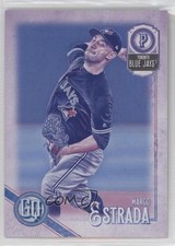 2018 Topps Gypsy Queen Missing Black Plate Marco Estrada #238 ex0