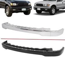 Black Chrome Front Bumper Face Bar Steel For Toyota Tacoma 2001-2004 2003