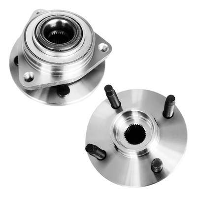 Pair 4 LUG NON-ABS Front Wheel Bearing Hub Assembly for Pursuit Ion G5 Cobalt