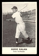 1950 Remar Oakland Oaks Baseball #6 Augie Galan EX *e1
