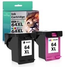 64 XL Ink Cartridge for HP 64XL ENVY 5542 6255 6258 7130 7132 7164 7830 7855 lot
