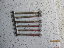 Snap-on Metric Combination Box-open End-6 Wrench Set Snap-on Metric Combination Box-open End-6 Wrench Set