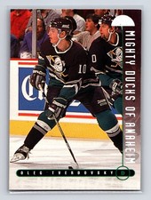 1995-96 Leaf #28 Oleg Tverdovsky Mighty Ducks of Anaheim Hockey Card