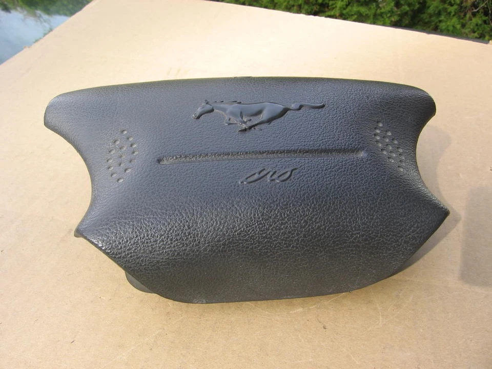 👉2000 2001 2002 2005 MUSTANG STEERING WHEEL AIR BAAG BLACK INTERIOR-EXCELLENT - Image 3 of 4